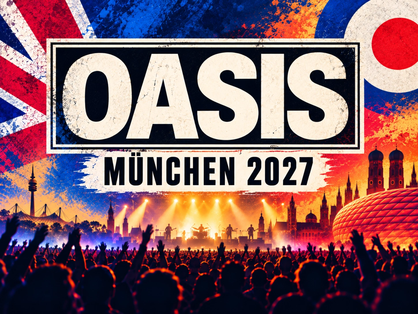 Oasis komt 2027 naar München: Allianz Arena komt in de schijnwerpers