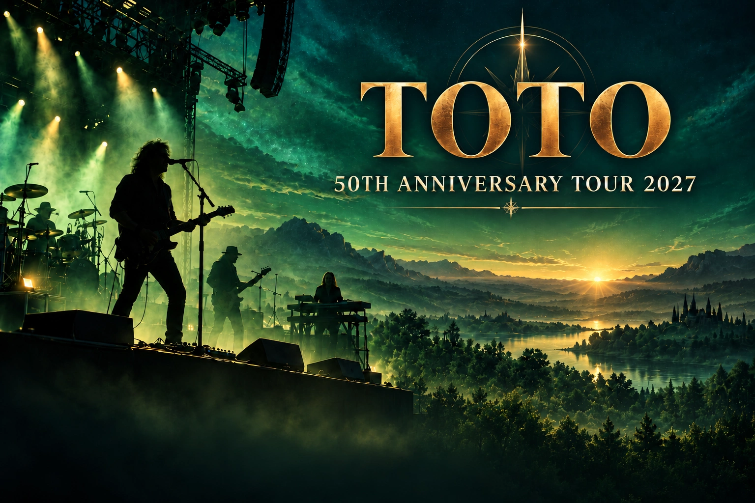 Toto 50th Anniversary Tour 2027: Zeven openluchtconcerten in Duitsland en grote Europa-tour aangekondigd