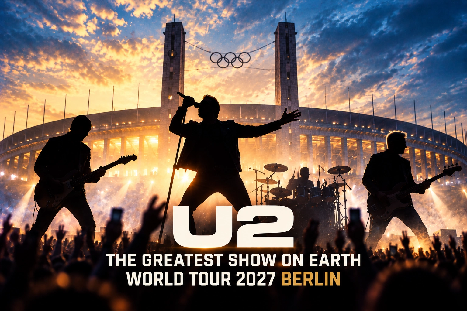 U2 Berlin 2027: Enig Duitslandconcert in het Olympiastadion bevestigd